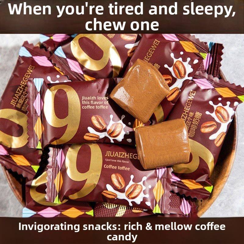Coffee Milk Toffee Candy, Refreshing Energy Soft Candy Factory Wholesale - Image 3