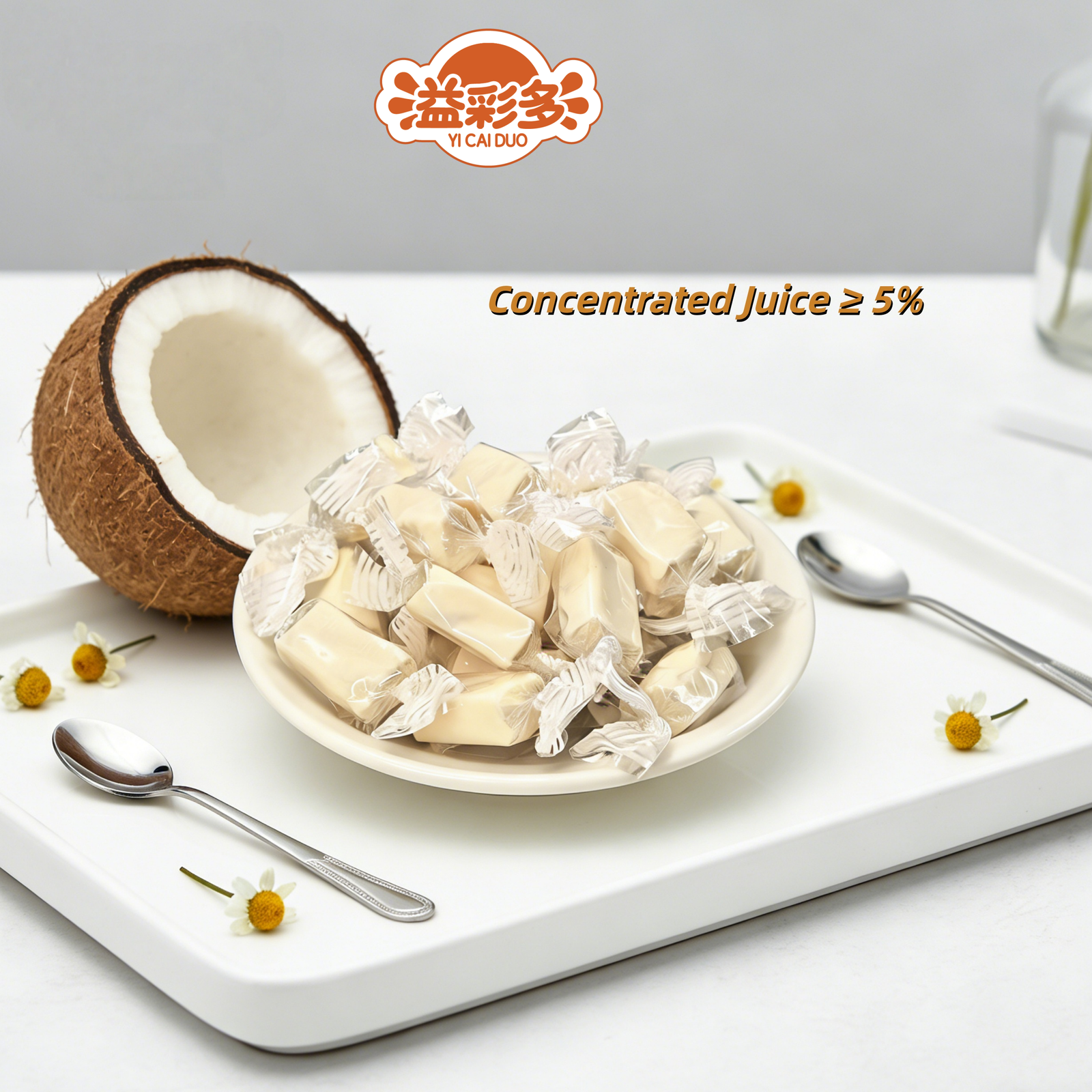 fruit Milk CandyConcentrated Mango Juice ≥ 5% Mango Flavor Milk Candy - Image 4