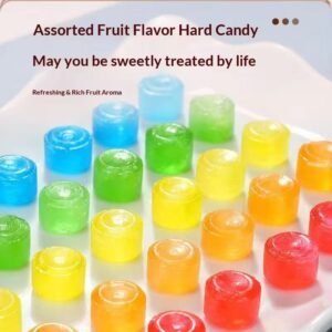 Thousand Paper Crane Hard Candy Colorful Mixed Fruit Gift