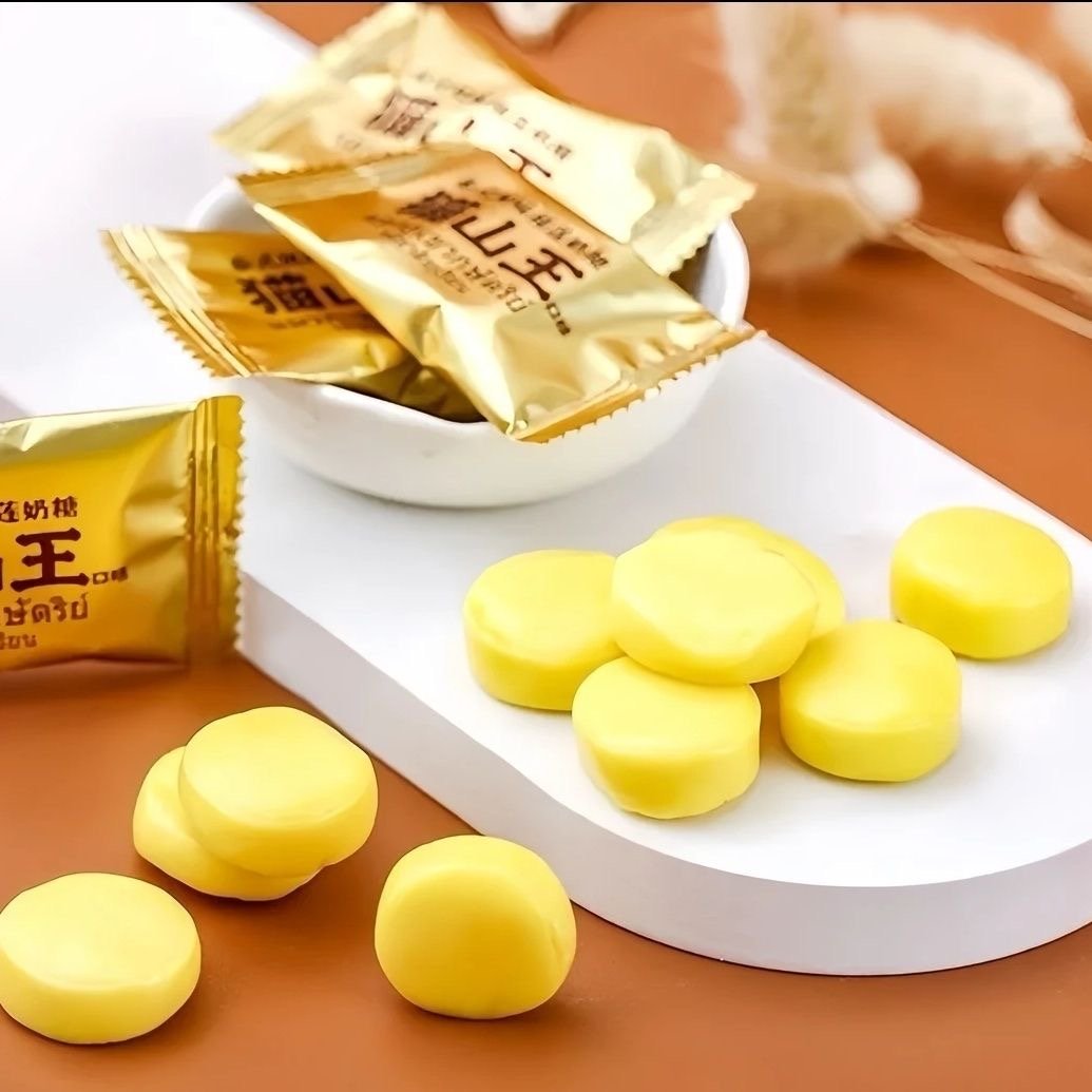 Premium Musang King Durian Milk Candy | Rich Creamy Chews, Factory Direct