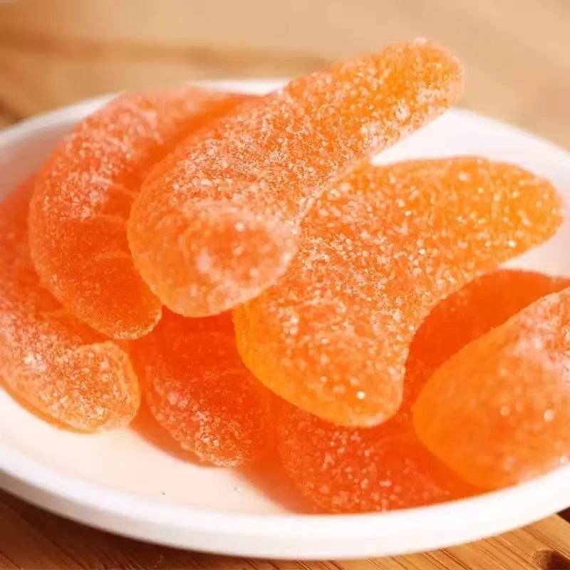Orange Slice Vitamin C Fruit Gummies – Large Round Jar, Factory Direct, Wholesale for Supermarkets & Kids Snacks - Image 5