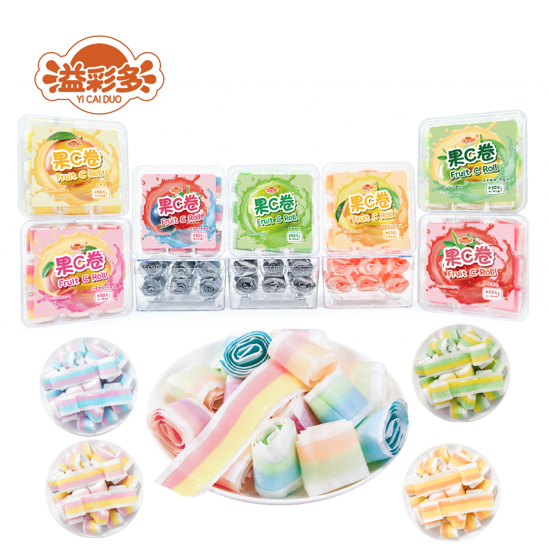 Long-lasting fruit flavor in every fun, stretchable roll.