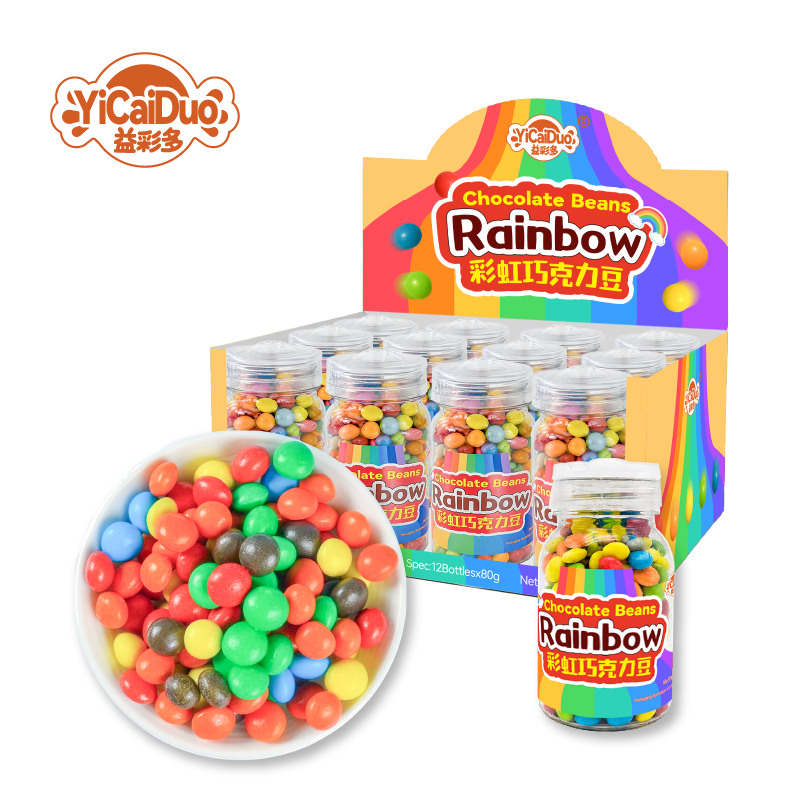 A daring flavor twist! Sour powder coated chocolate beans for adventurous snackers.