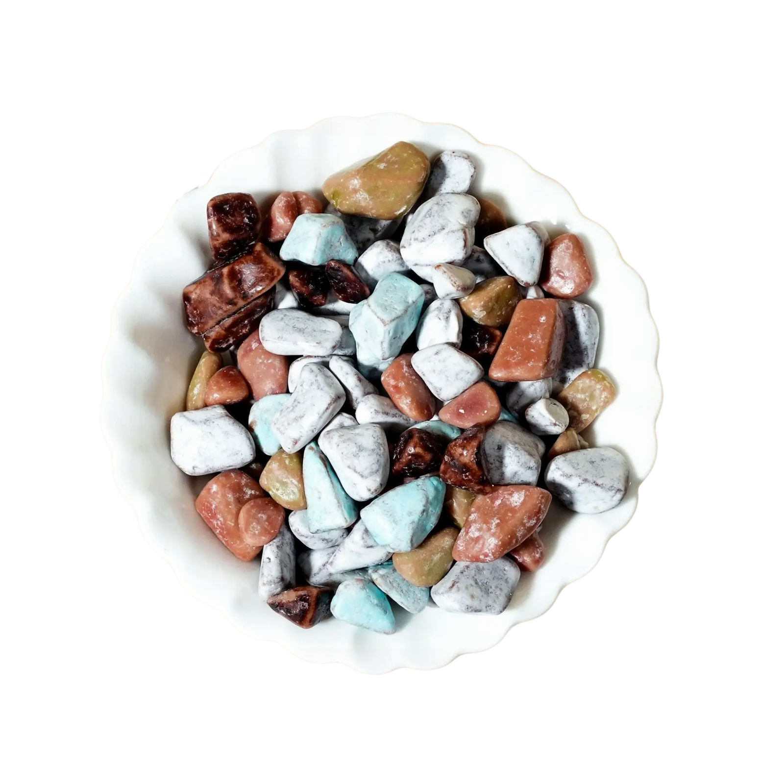 Wholesale Bulk Pebble Shaped Chewy Candy | Colorful Stone Shaped Candy Manufacturer