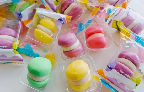 Wholesale Bulk Macaron Gummy Candy | Cute Macaron Shaped Jelly Candy Manufacturer